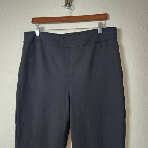Soft Surroundings Slimsations Ponte Straight Leg Pants Women's Size Large - Picture 5 of 6
